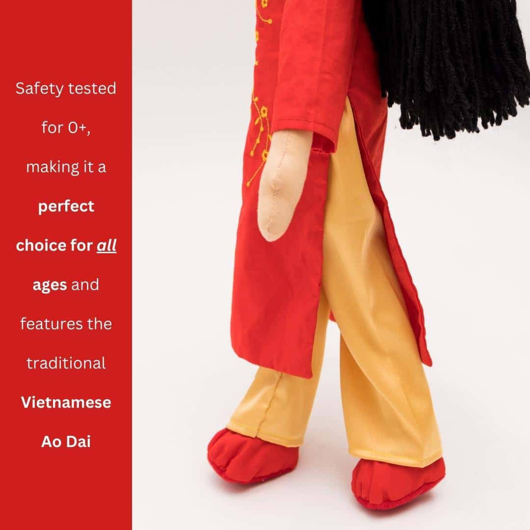 Joeydolls Vietnamese 'Hoa' Cultural Doll