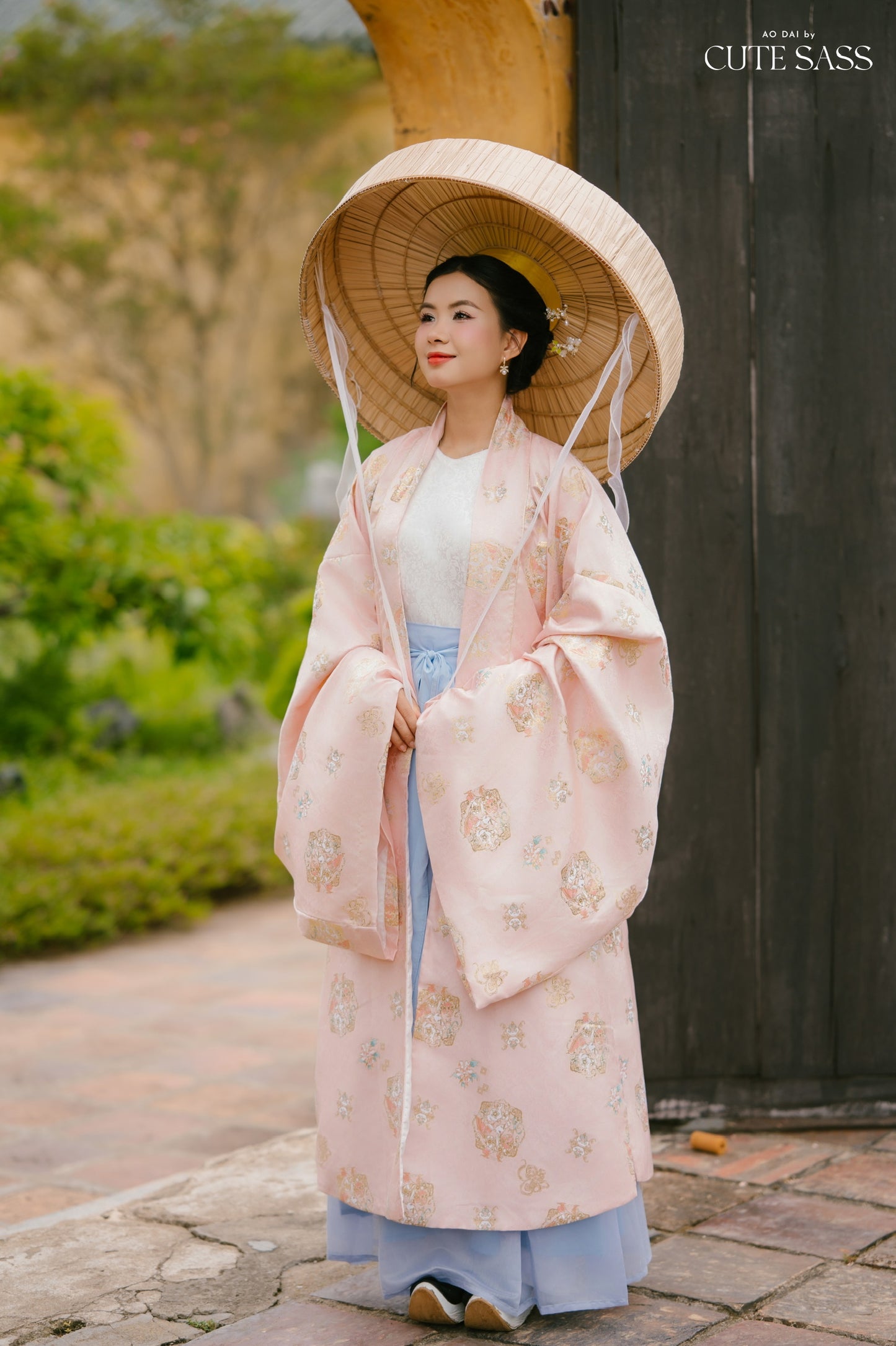 Ao Doi Kham Pink - Parallel-Flapped Jacket
