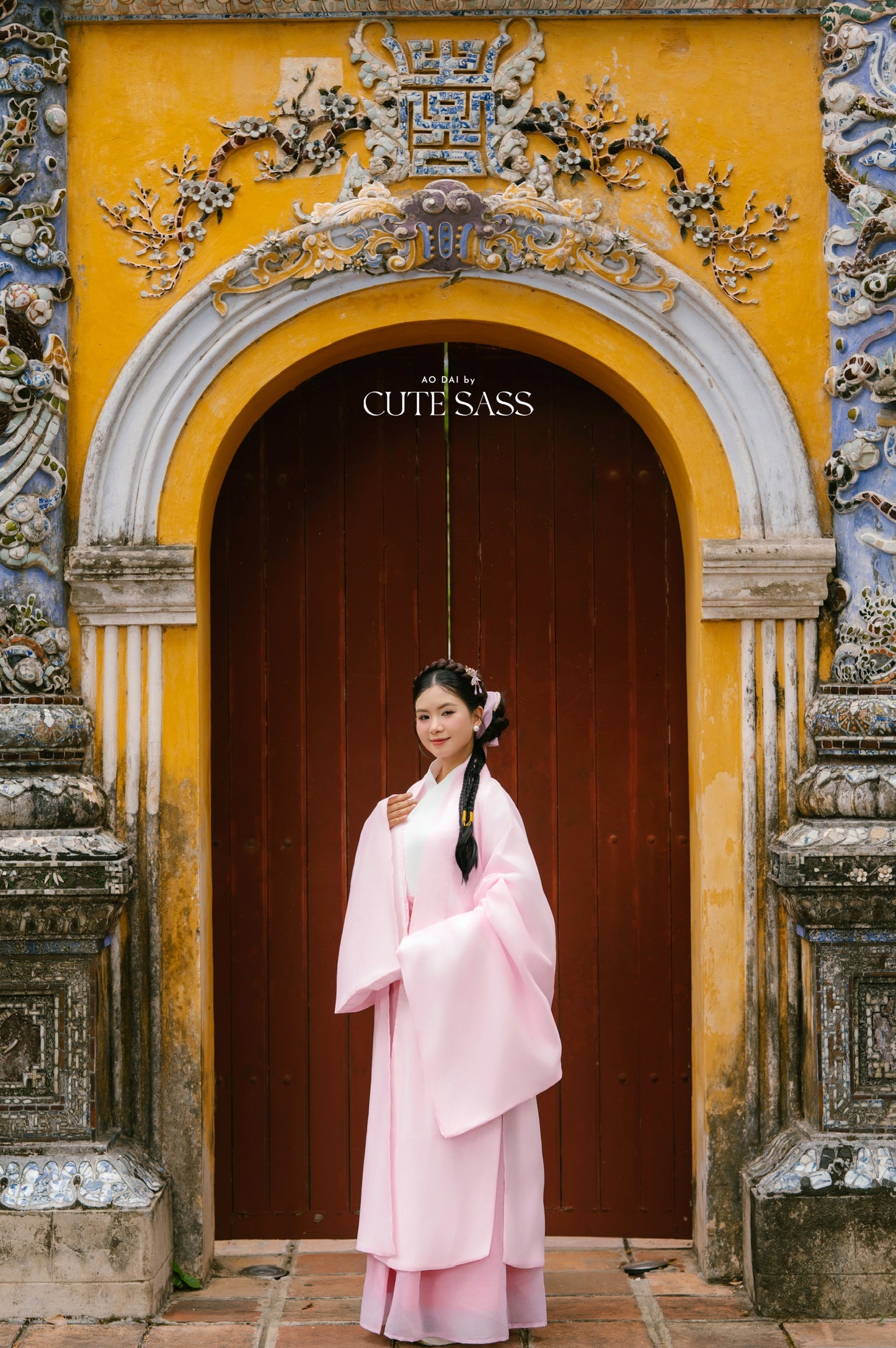 Ao Doi Kham Pink - Parallel-Flapped Jacket