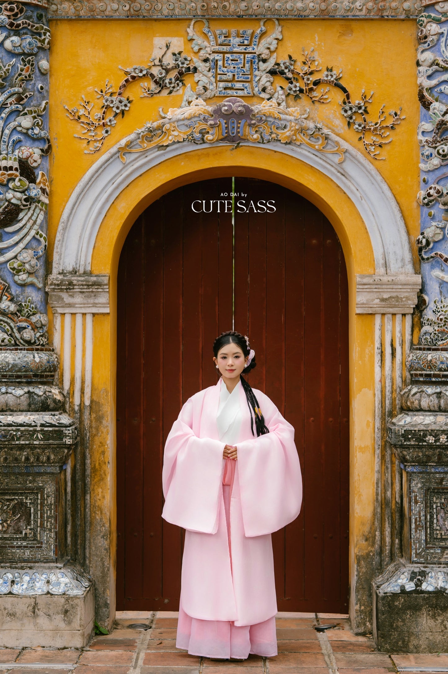 Ao Doi Kham Pink - Parallel-Flapped Jacket