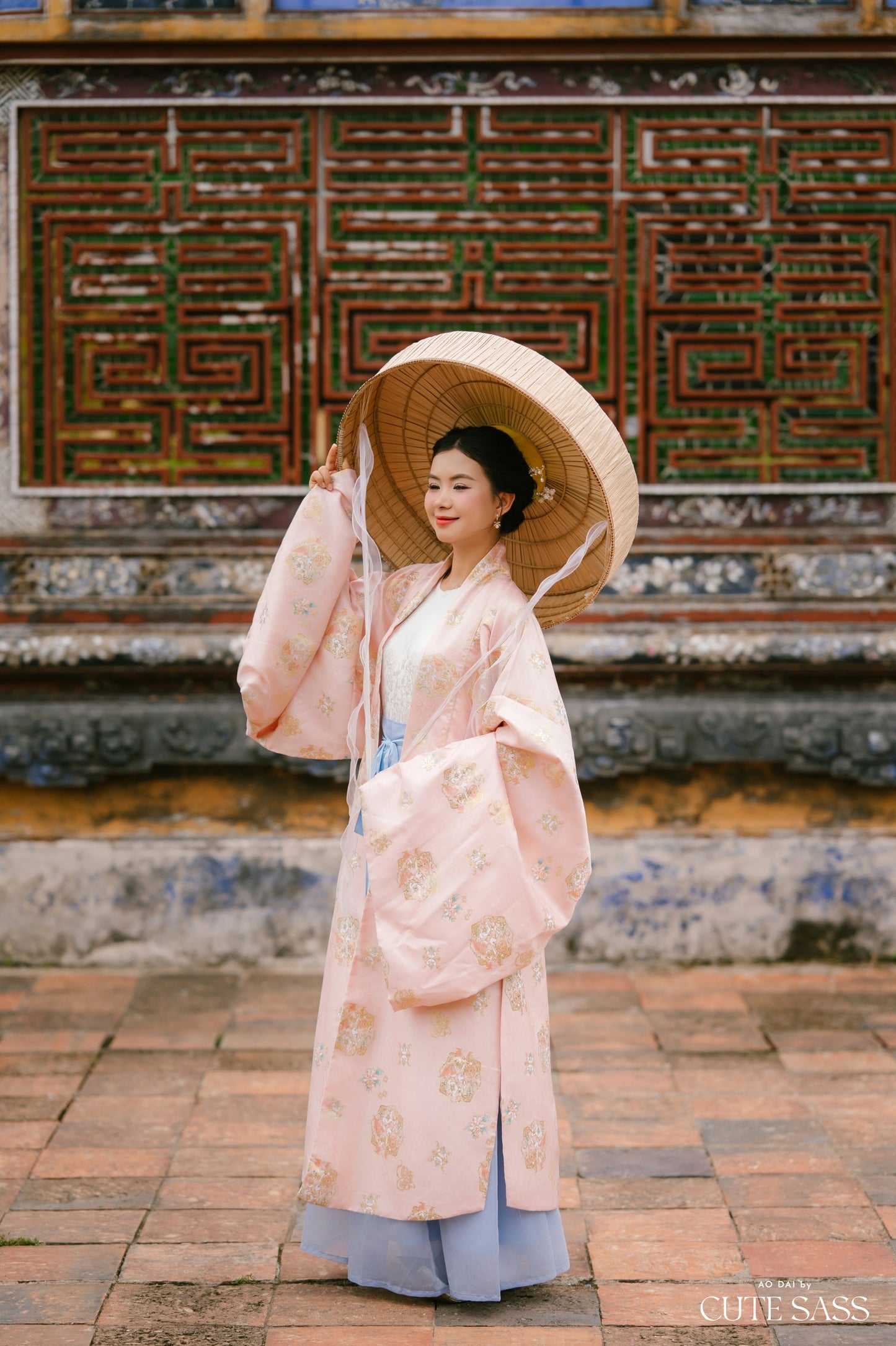 Ao Doi Kham Pink - Parallel-Flapped Jacket