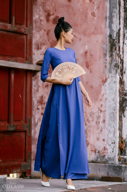 Chiffon Ao Dai Set (Multiple Colors)