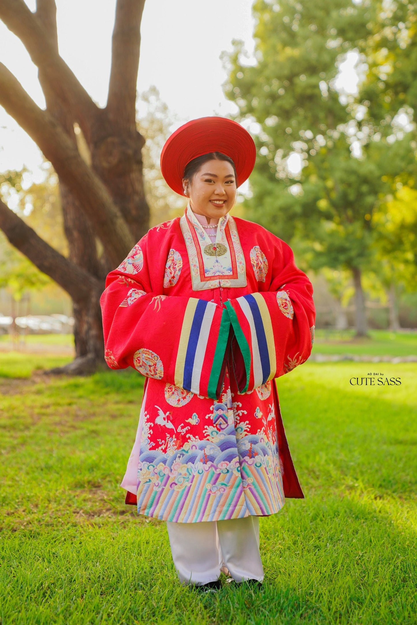 Áo Nhật Bình Red - Nhat Binh Outer Top