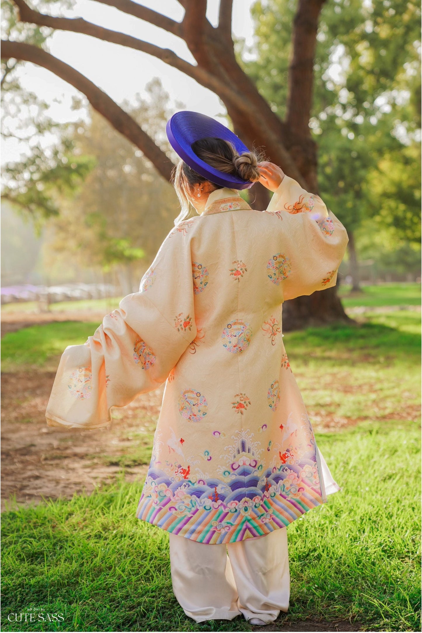 Áo Nhật Bình Yellow - Nhat Binh Outer Top
