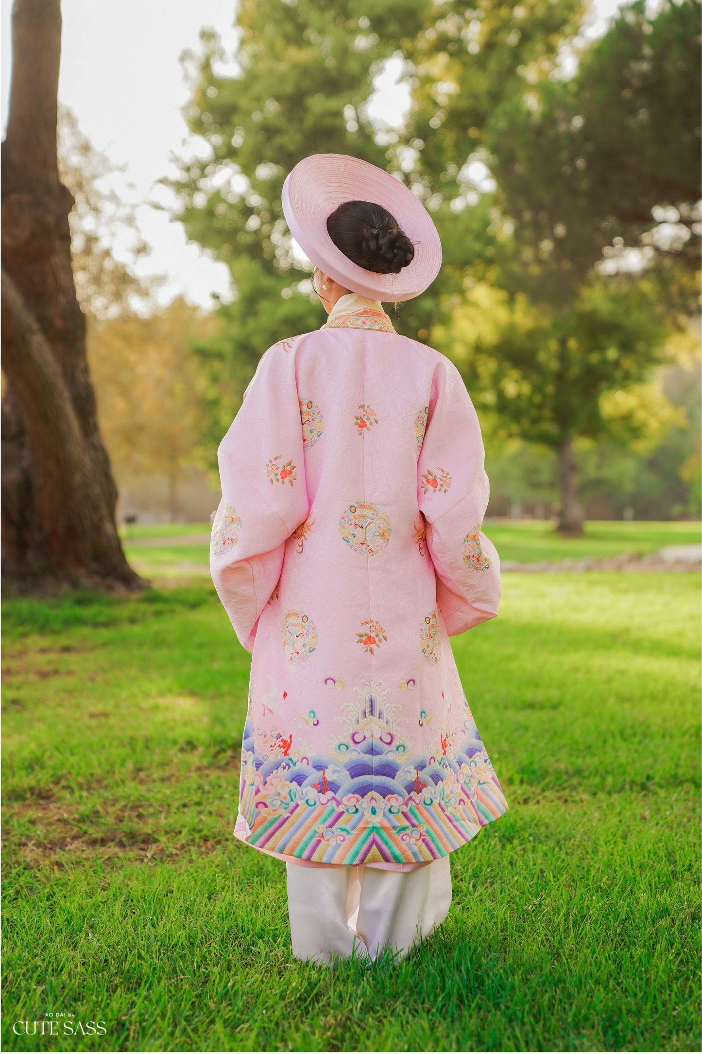 Áo Nhật Bình Pink - Nhat Binh Outer Top