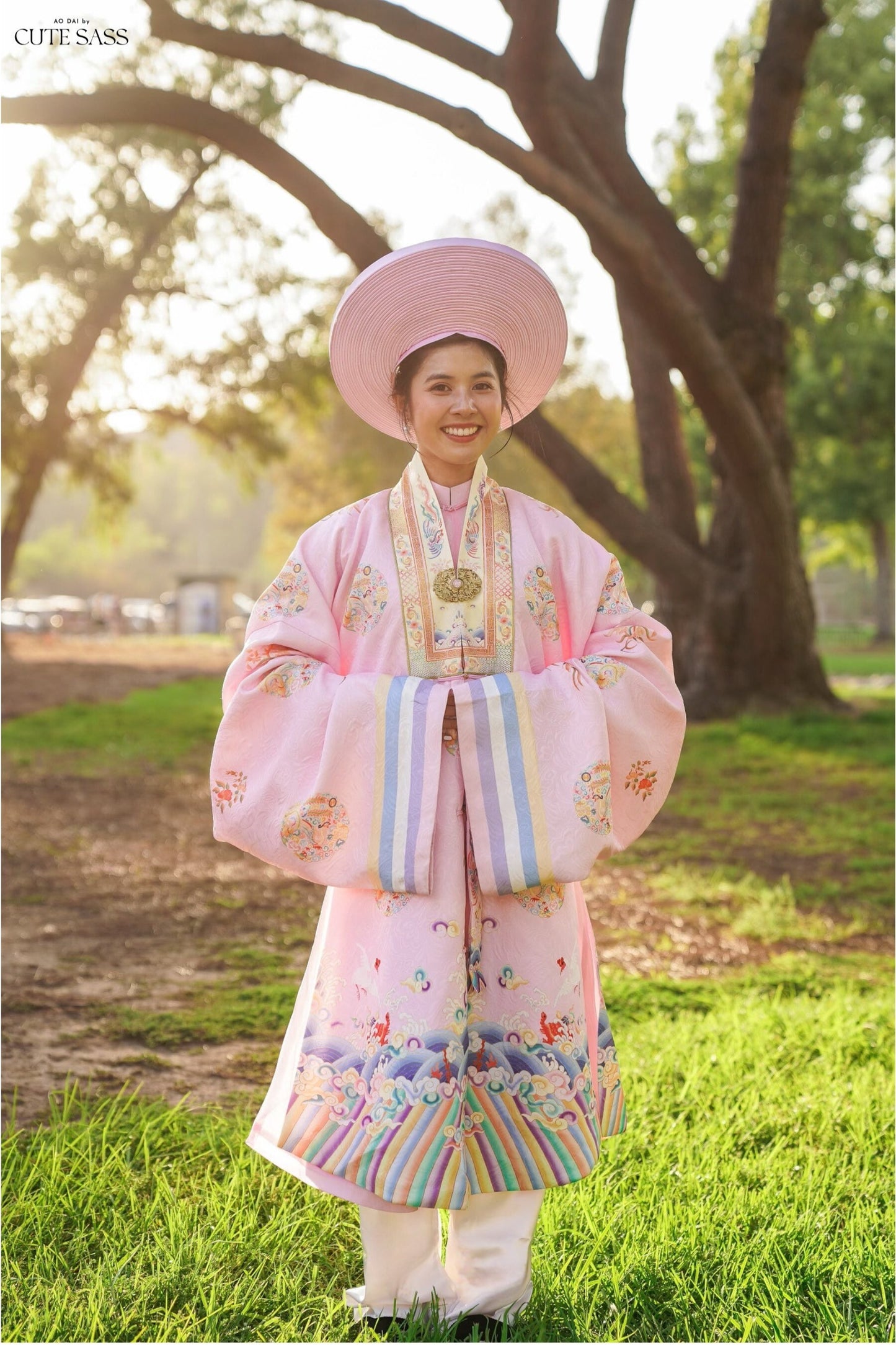Áo Nhật Bình Pink - Nhat Binh Outer Top