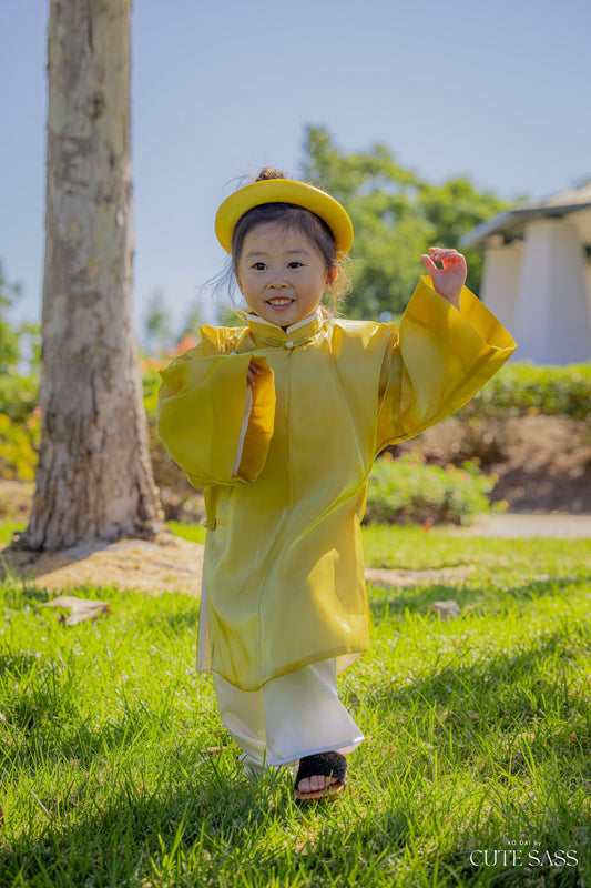 Girl Áo Tấc - Yellow