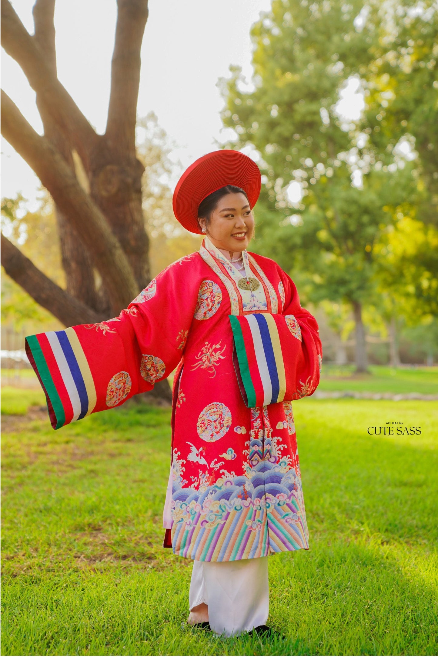 Áo Nhật Bình Red - Nhat Binh Outer Top