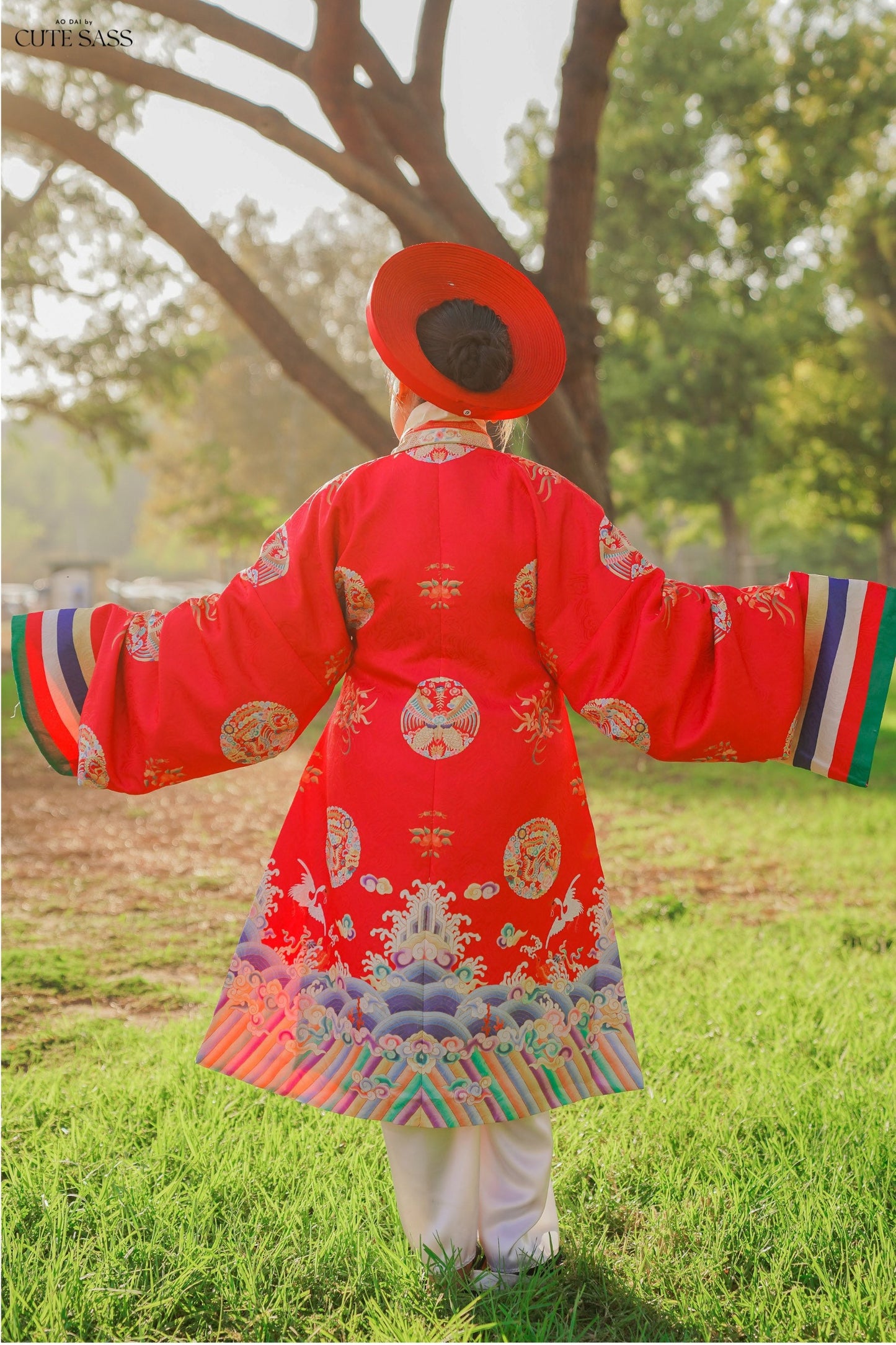 Áo Nhật Bình Red - Nhat Binh Outer Top