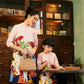 Girl Scenery Dress (No Pants) | Pre-made Traditional Vietnamese Ao Dai | Lunar New Year | Ao Dai for Girl | Ao Dai Tet | B1