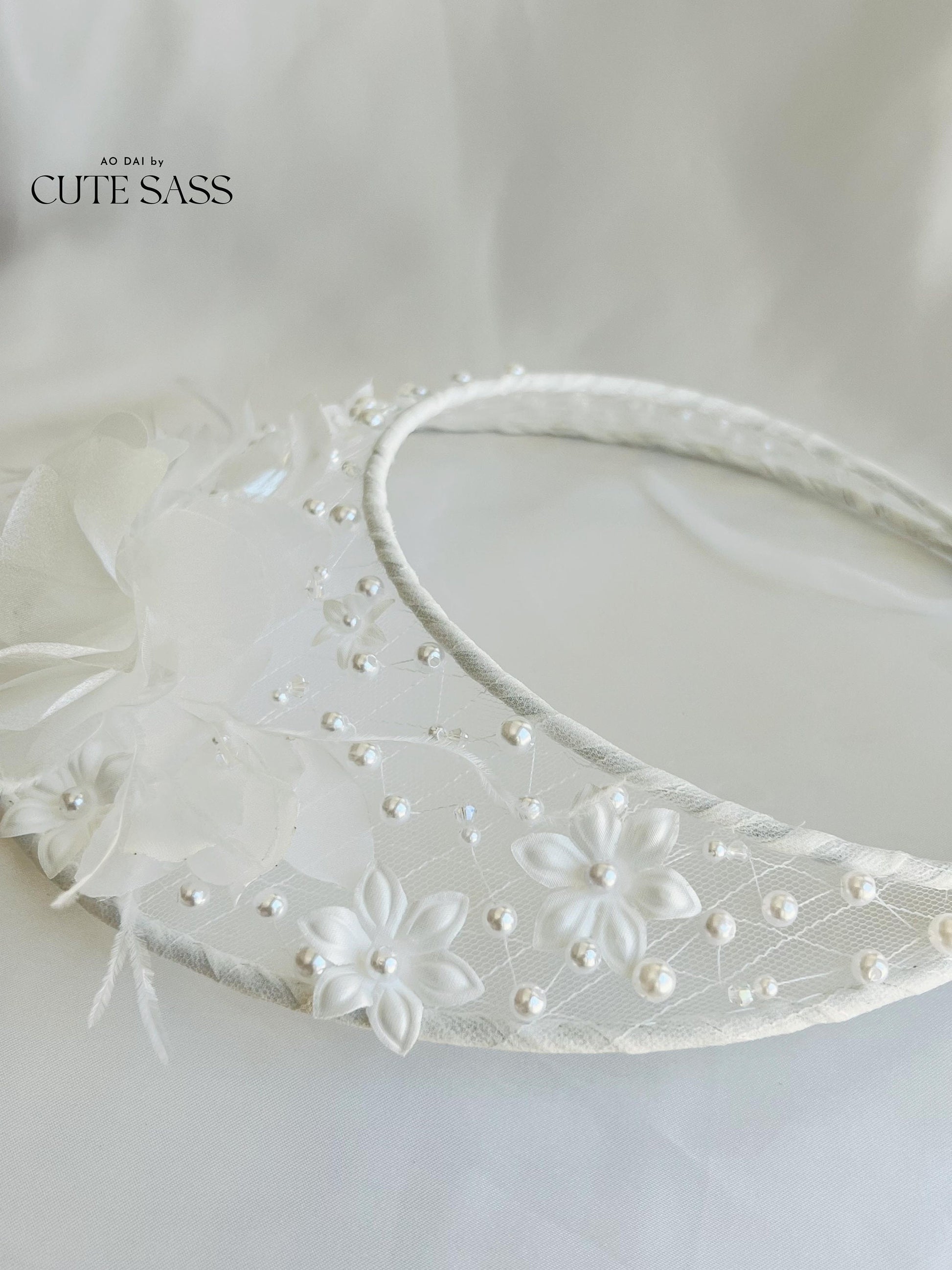 MOON Feather Head Piece