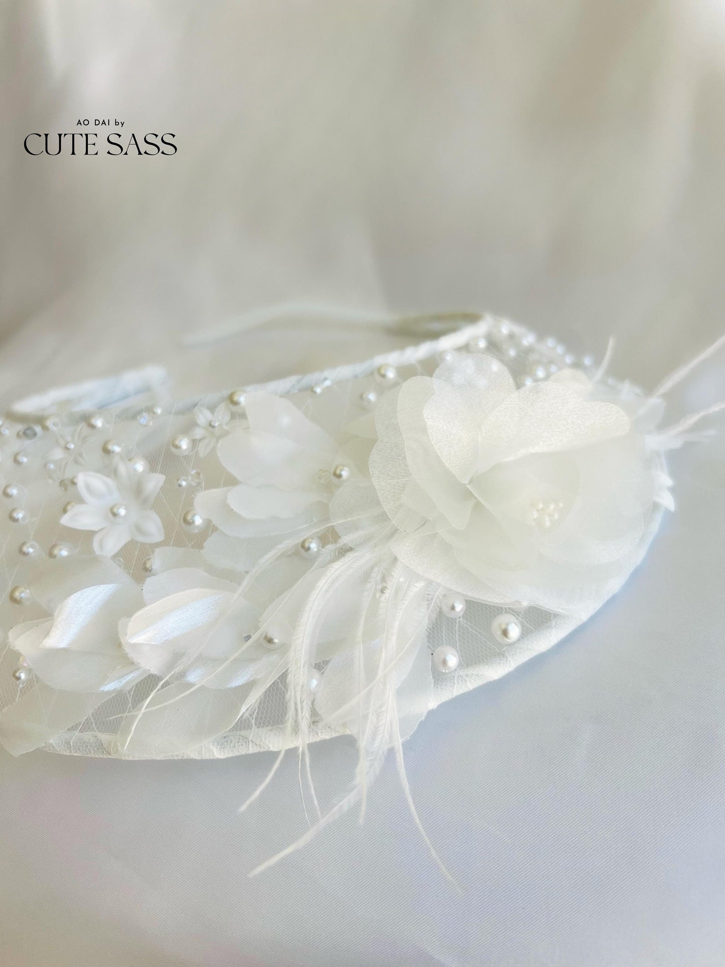 MOON Feather Head Piece