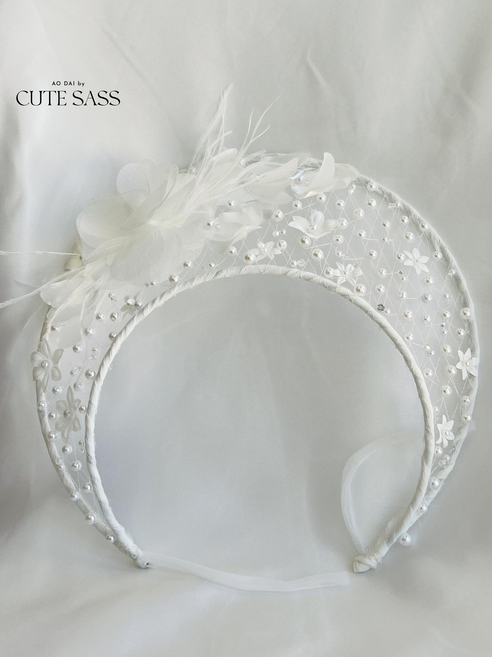 MOON Feather Head Piece