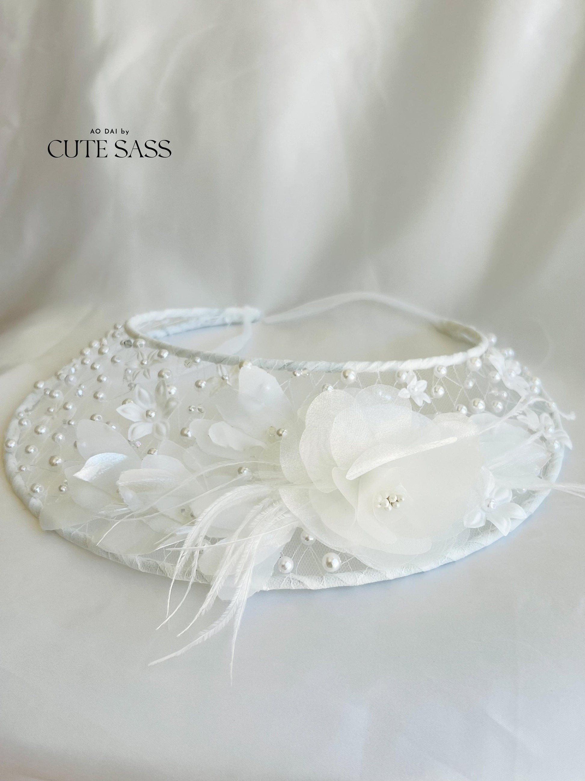 MOON Feather Head Piece