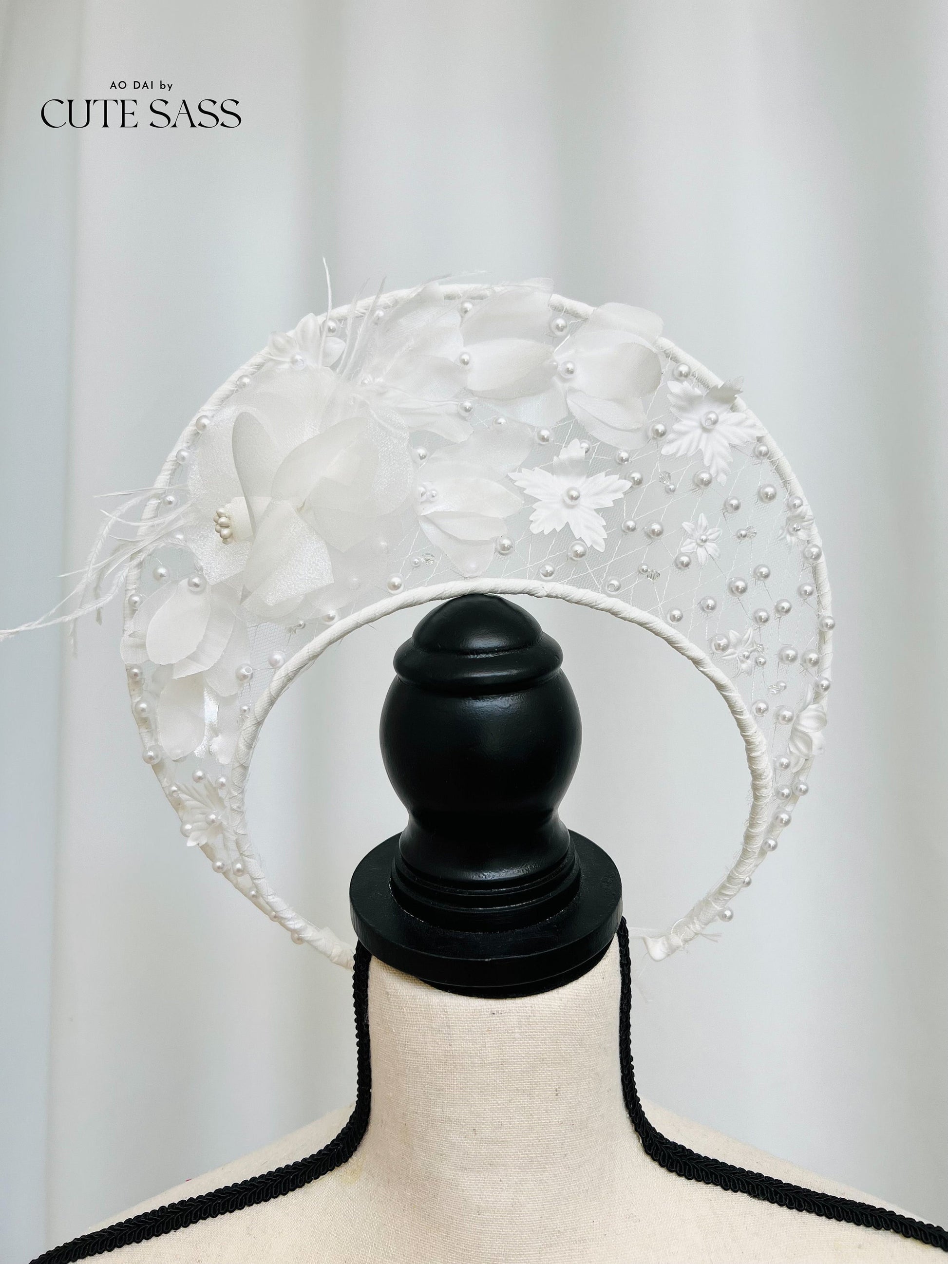 MOON Feather Head Piece