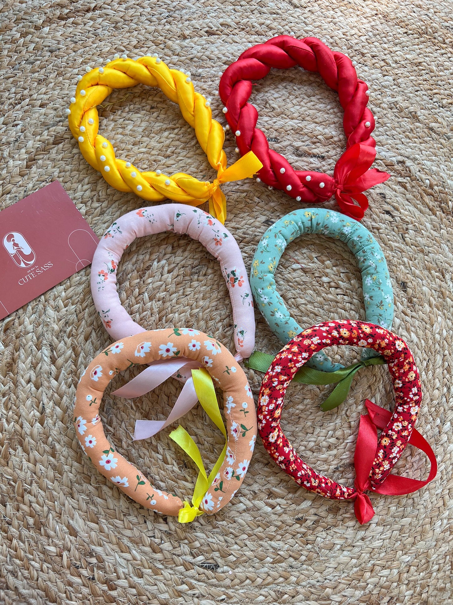 Kid Headband - Mấn (6 Colors) | Pre-made Vietnamese Ao Dai Accessories | Vietnamese Accessories | Kid Ao Dai Headband