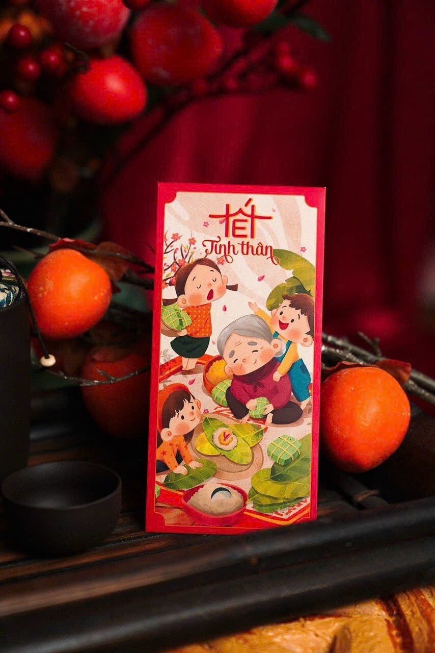 Bao Lì Xì - FAMILY Lucky Envelope | Tet Lucky Money Emvelope