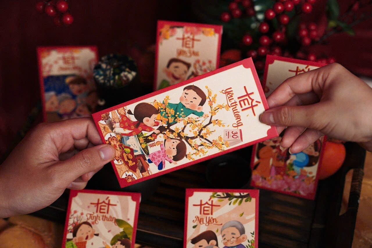 Bao Lì Xì - FAMILY Lucky Envelope | Tet Lucky Money Emvelope