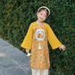 Sibling Yellow Chipmunk Ao Dai Set | Pre-made Traditional Vietnamese Ao Dai | Lunar New Year | Ao Dai for Girl, Boy | Pre-made Kid Ao Dai |