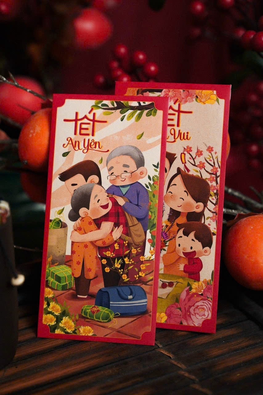 Bao Lì Xì - FAMILY Lucky Envelope | Tet Lucky Money Emvelope