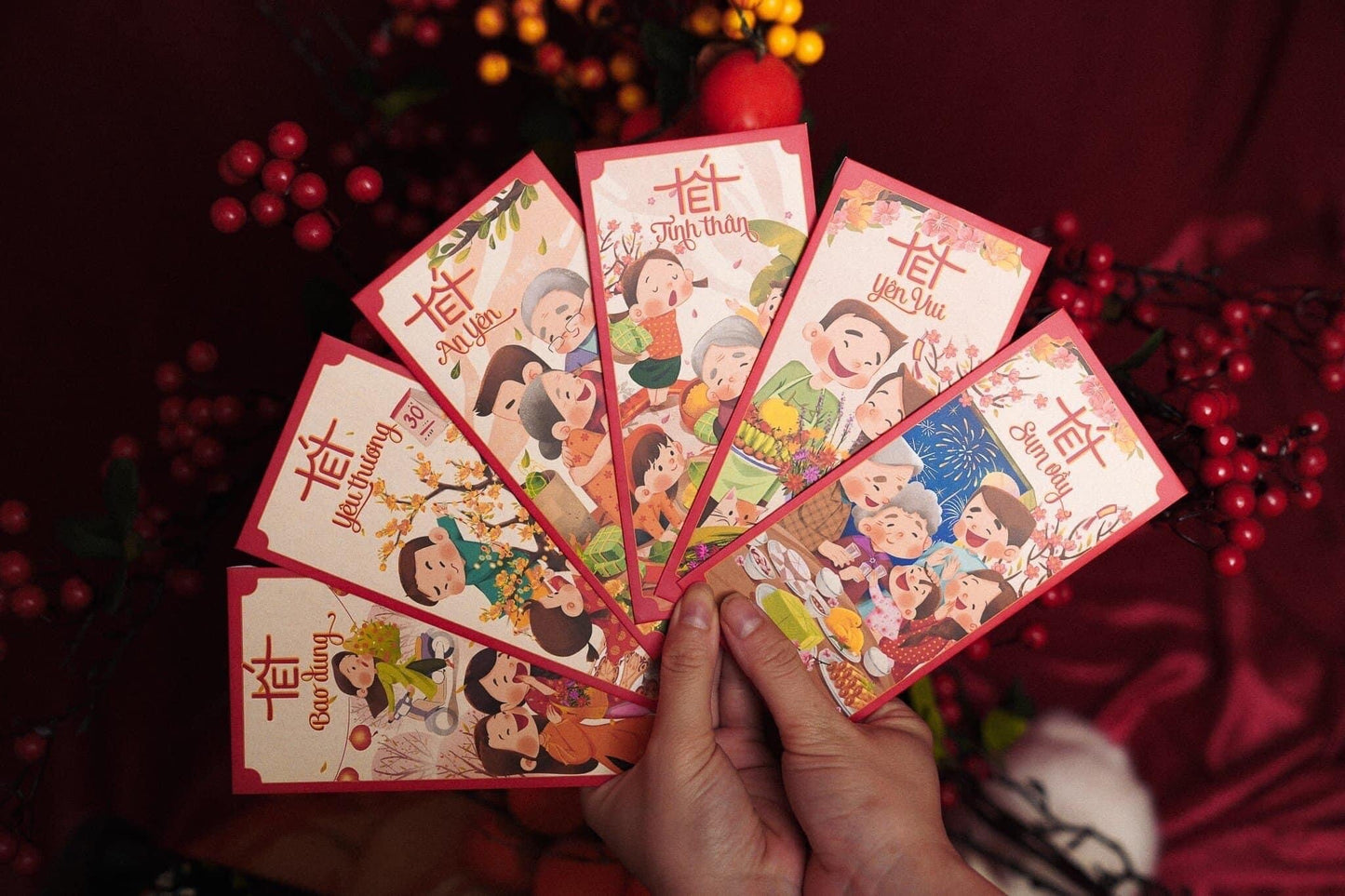 Bao Lì Xì - FAMILY Lucky Envelope | Tet Lucky Money Emvelope
