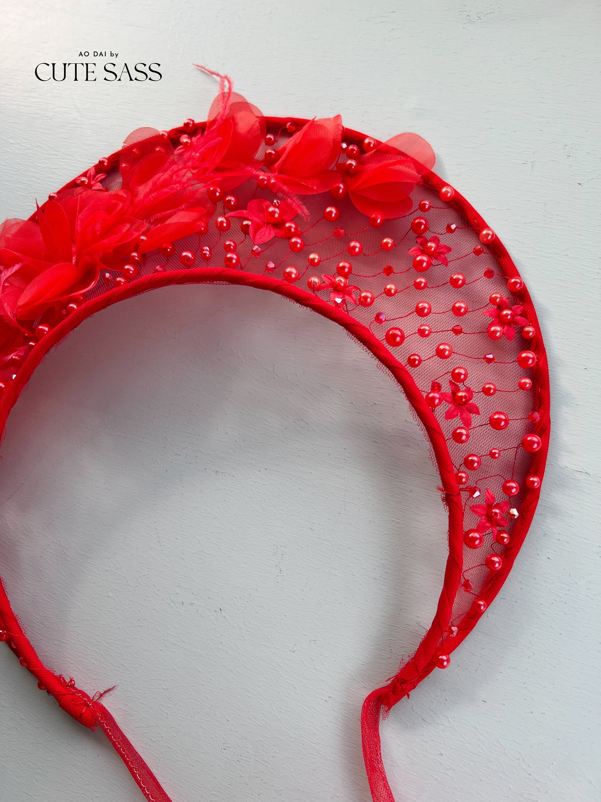 MOON Feather Head Piece