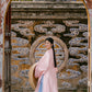 Ao Tu Dien Pink - Four-Panel Robe
