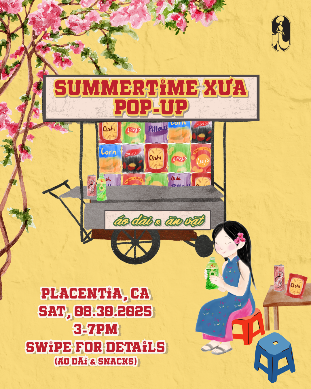 Summertime Xua Popup: Ao Dai & An Vat | Saturday Aug 30th, 2025
