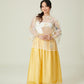 Vân - Daisy Embroidery Sheer Coat Top Only, No Pants