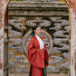 Ao Doi Kham Red - Parallel-Flapped Jacket
