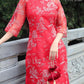 Tu Minh - Red Ao Dai Set 25C