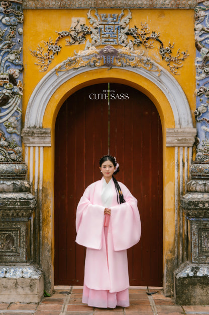 Ao Doi Kham Pink - Parallel-Flapped Jacket