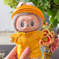 Yellow Gam Vietnamese Ao Dai Set for Labubu – Includes Pants & Headband (Doll Not Included)