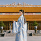Ao Doi Kham Sky Blue - Parallel-Flapped Jacket