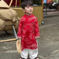 Boy Printed Dragon Clouds Ao Dai Top (3 Colors) 41B