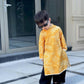 Boy Printed Dragon Clouds Ao Dai Top (3 Colors) 41B