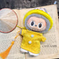 Yellow Gam Vietnamese Ao Dai Set for Labubu – Includes Pants & Round Headband (Doll Not Included)
