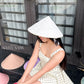 Silk Straw Hat (Multiple Colors)