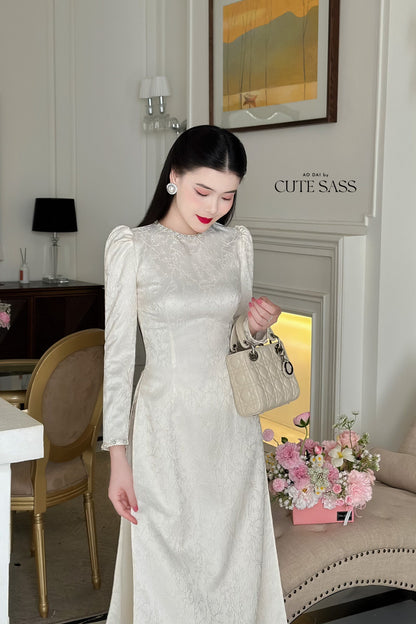 Pearl Silk Ao Dai Set (3 Colors)20D
