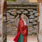 Ao Doi Kham Red - Parallel-Flapped Jacket