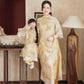 Gia Nghi - Family Gold Phoenix Matching Ao Dai Set