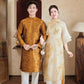 Gia Nghi - Family Gold Phoenix Matching Ao Dai Set