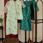 Gia Nghi - Family Green Butterfly Matching Ao Dai Set