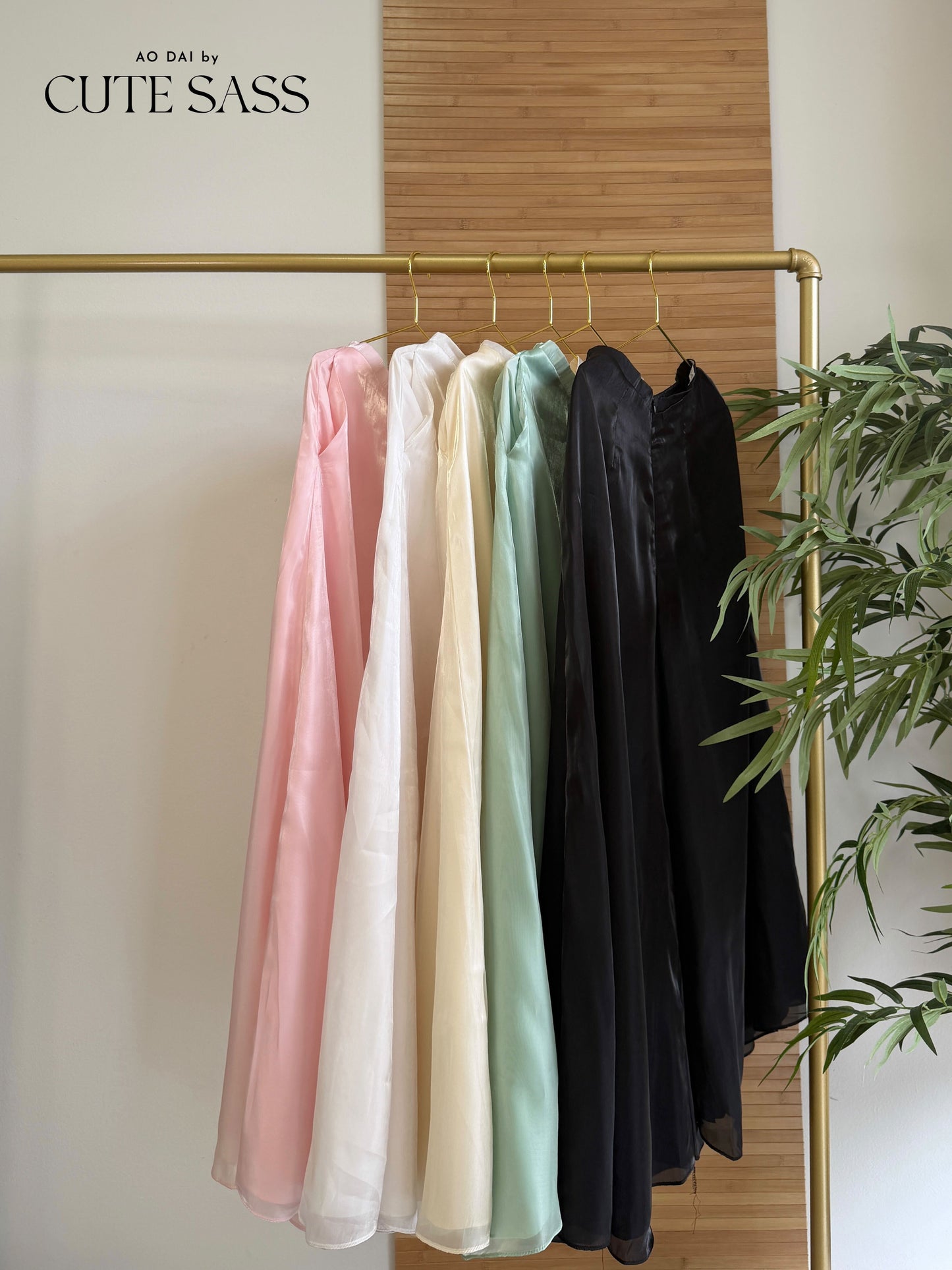 Vân - Shimmery Flow Pants with Pockets