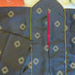 Ao Doi Kham Black - Parallel-Flapped Jacket
