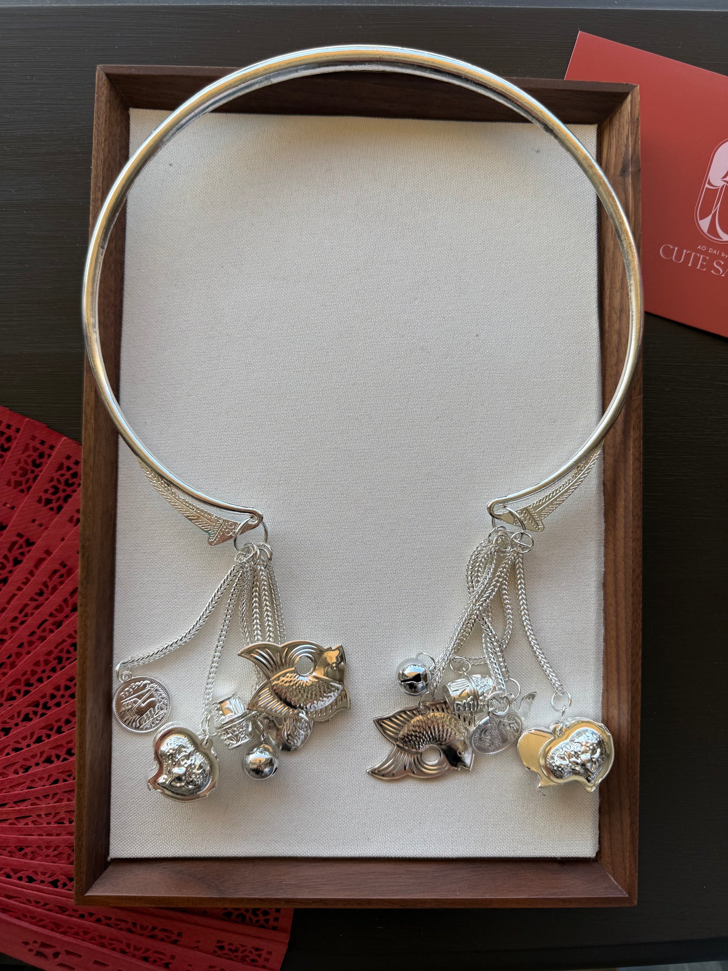 Kiềng cổ - Metal Round Necklace