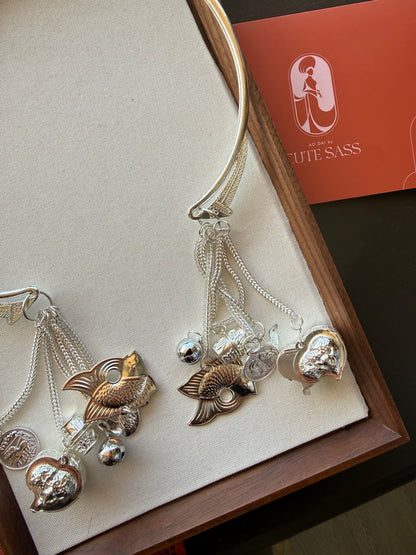 Kiềng cổ - Metal Round Necklace
