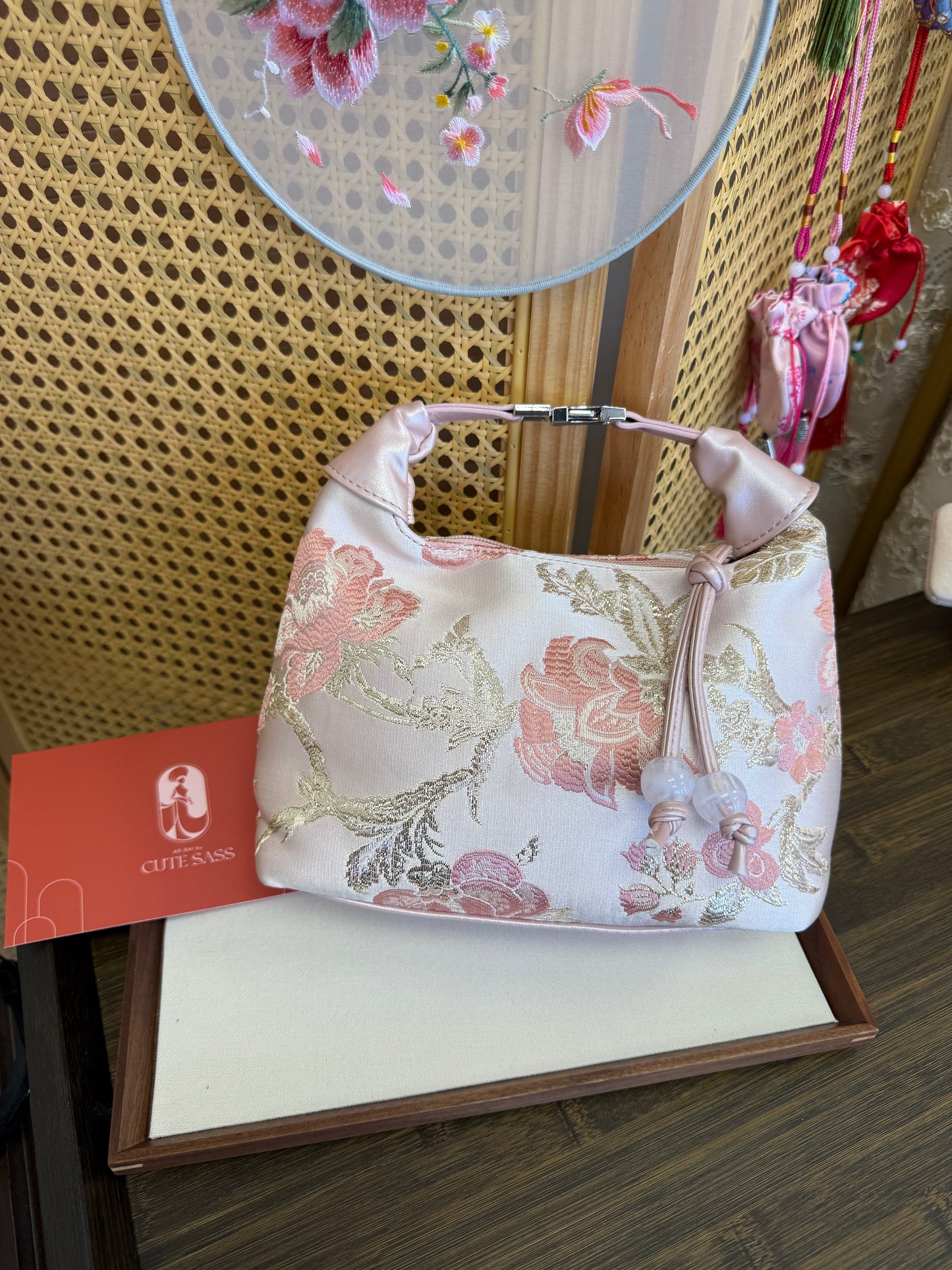 Silk Purse Handbag | Ao Dai Accessories