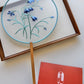 Embroidered Round Hand Fan With Tassel