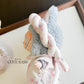 Pink Spring Enchant Vietnamese Ao Dai Set for Labubu – Includes Pants & Headband (Doll Not Included)